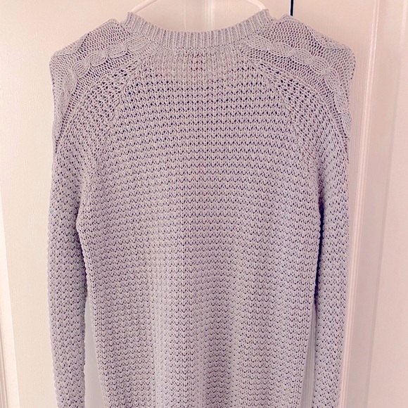 Michael Kors Sweater with Silver Zipper Accents - Picture 2 of 4